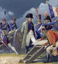 軍事計画を練るナポレオン