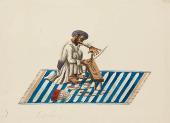 仕事中の宝石細工、c1810