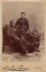 家族の肖像,c.1895年（写真）