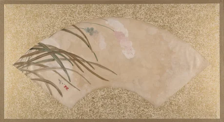花と葉、19世紀後半。