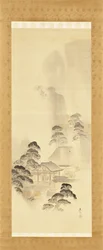 秋雨の寺