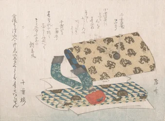 付属品付きの手帳、19 世紀。, 19 世紀。