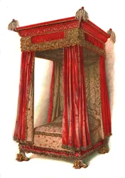 ベッド、1905