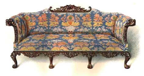 マホガニーのソファ、1906