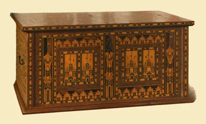 オーク象眼細工の非胸、1904
