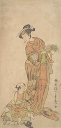 重乃役の二代目山下金作、1772年夏。