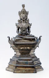 癒しの仏陀、ラーンナー文化（ブロンズ