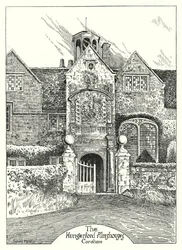 The Hungerford Almshouses, Corsham (Englanding)