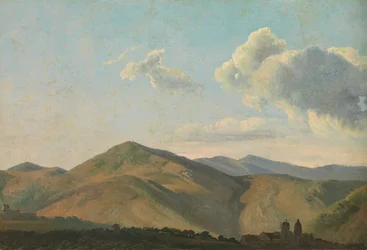 ヴィコヴァロの山岳風景、ca。 1786-97。