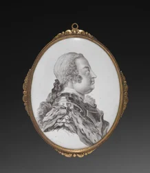 オーバル プラーク、カンバーランド公、c. 1755年。