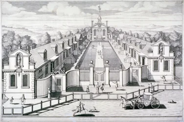Trinity Almshouses、Mile End Road、Stepney、London、1696。