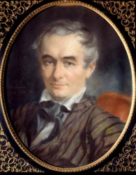 プロスペル・メリミー（1803-1870）は、作家、歴史家、フランスの考古学者です。シモン・ロシャール（1788〜1872）の絵