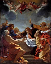 聖母の墓のアポトルたち シモン・ヴーエ（1590-1649）作 17世紀 パリ、シャンゼリゼのノートルダム教会