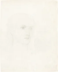 女性の頭