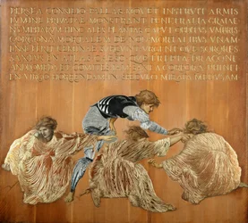 「ペルセウスとグライエ」、1877 年。