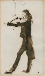 ニッコロ・パガニーニの肖像1782-1840、1831