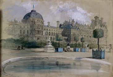 チュイルリー、パリ、フランス、1846