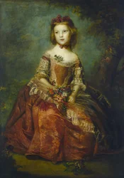 レディ・エリザベス・ハミルトン、1758年。