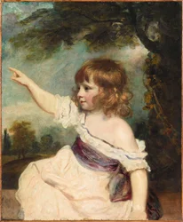 マスター ヘアとして知られるフランシス ジョージ ヘア 1786 ～ 1842 年の肖像、1788 ～ 1789 年。