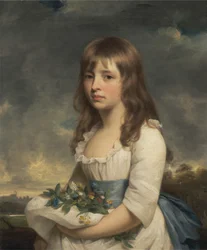 retrato de uma menina