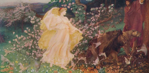 「ヴィーナスとアンチセス」、c1889、c1915