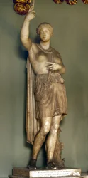 彫刻家スコパス（またはスコパス）によるアマゾン。ローマ、Musei Capitolini。