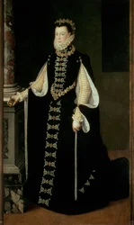 スペイン王妃イサベル・ド・ヴァロワ（1545-68）、スペイン王フェリペ2世（1556-98）の妃