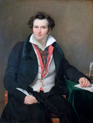 バーナードウルフの肖像、c1823