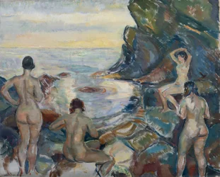 入浴女性