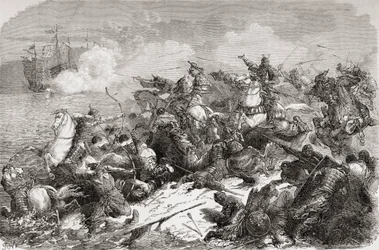 13世紀、中国による日本侵略の試み』1878年刊（印刷物）