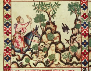 Fol.64rアルフォンソXカスティーリャとレオンの賢者