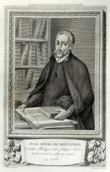 スペインの人文主義者・宗教家であるフアン・ジネス・デ・セプルベダ（1490-1573）の肖像
