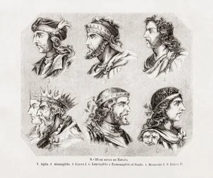 6人のスペイン人王。