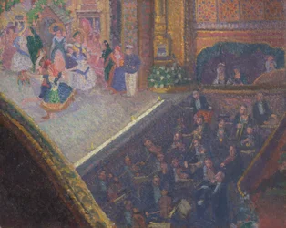 Balettikohtaus elokuvasta "On the Sands"