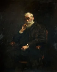 市会議員 G J ジョンソン 1826-1912、1895 の肖像。