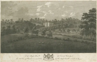 Beaudesert Hall and Park：鋼版画、nd [1762-1802]（印刷）