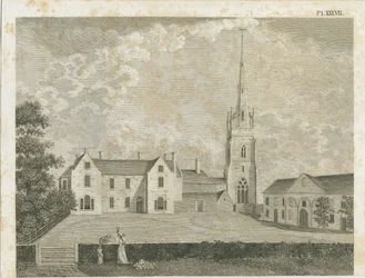 クリフトンキャンプビル教会：彫刻、nd [c 1790]