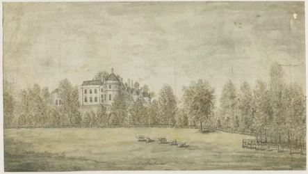 ハグレイホール：水彩画、ND [1795]