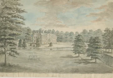 Lysways Hall：水彩画、nd [1762-1802]