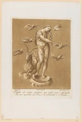金星アナディオメネ Plafondschilderingen van de Loggia di Galatea in de Villa Farnesina te Rome (シリーズタイトル)