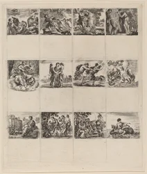 神話のトランプ、1644年。