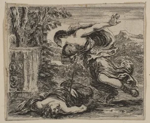 Pyramus and Thisbe、Game of Mythology Jeu de la Mythologie、1644。