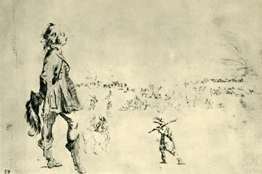 立っている男性像、1633-1634、1943。