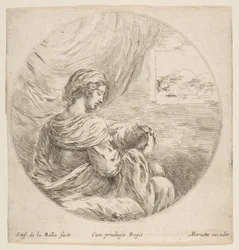 ヴァージンナーシングクライストチャイルド、ca。 1641年。