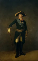 ロシアの皇帝パウロ1世の肖像1754-1801、1797