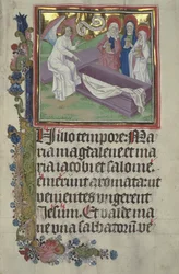 ツァルトさん3017 IV、fol.9rキリストの墓の聖女