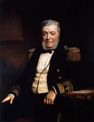 ジョン・ロート・ストークス提督（1812-1885）1879年頃（キャンバスに油彩）
