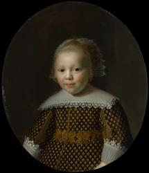 若い男の子の肖像画。