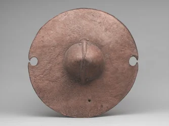 ダラガまたはシールド、1885年頃（カバの皮