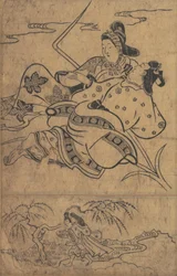 伊勢物語 伊勢物語 芥川のほとり。